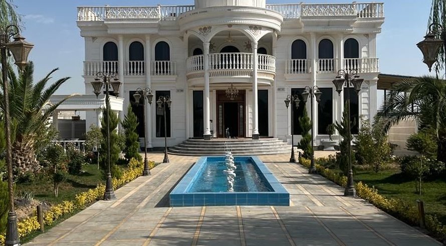 اجاره ویلا پنج خوابه تریبلکس استخردار آبگرم عمارت سپید چهارباغ