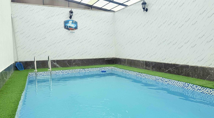 ویلا دوخوابه جنگلی استخردار آبگرم سیاه رود