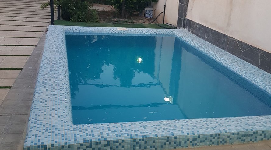 ویلا دوخوابه استخردار باغ انگوری