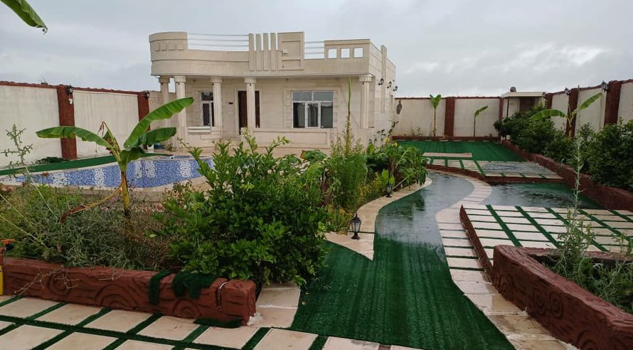 ویلا دوخوابه استخردار سفید برفی