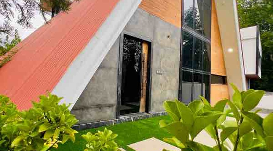 کلبه دوخوابه جنگلی میها