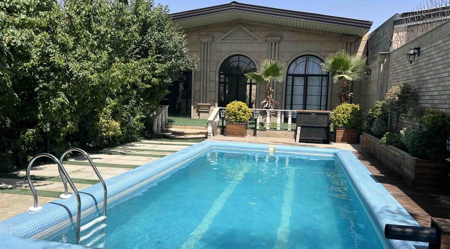 اجاره ویلا دوخوابه استخردار آبگرم گنبد بهار شهریار