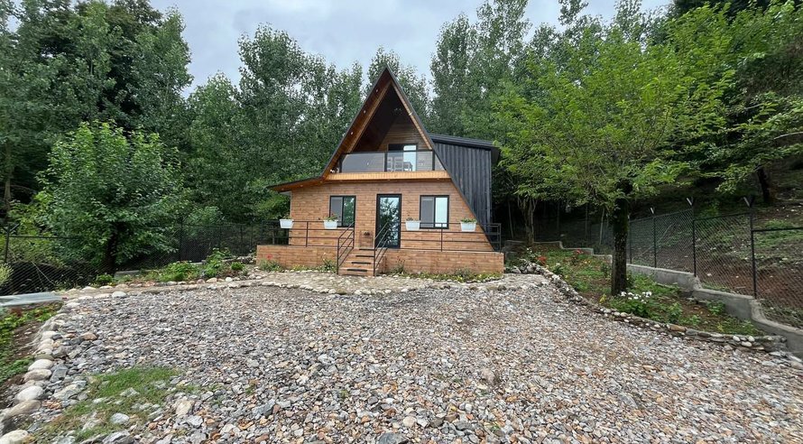 کلبه دوخوابه پینک