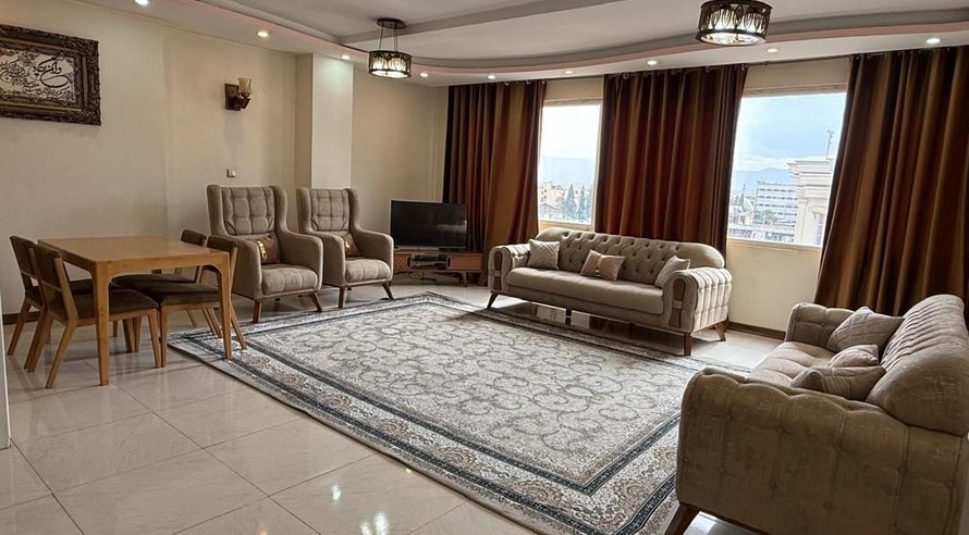 اجاره روزانه آپارتمان دوخوابه عمارت بهار نارنج شیراز