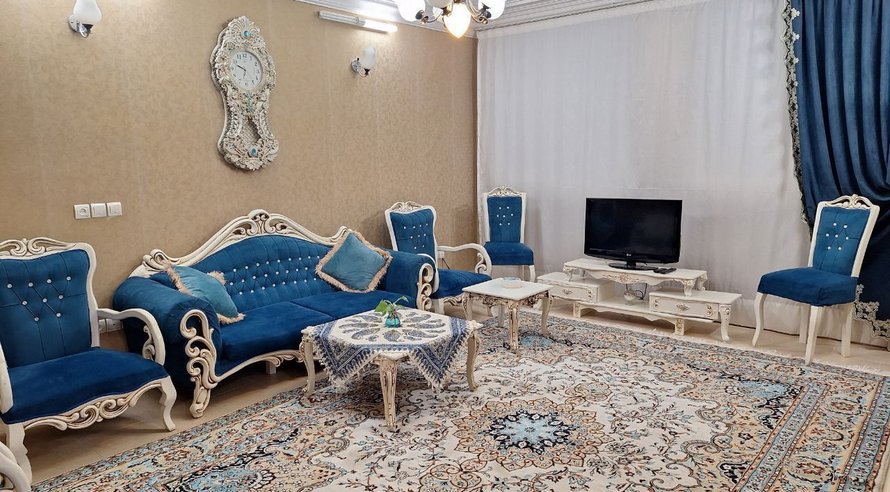 اجاره روزانه آپارتمان دوخوابه خانه شهریار کاشان