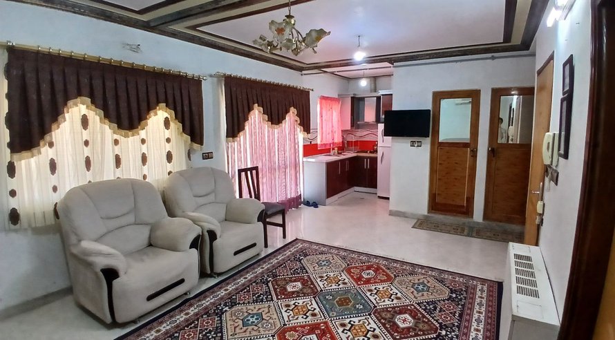 اجاره روزانه آپارتمان دوخوابه ساحلی مهتاب 10 بابلسر