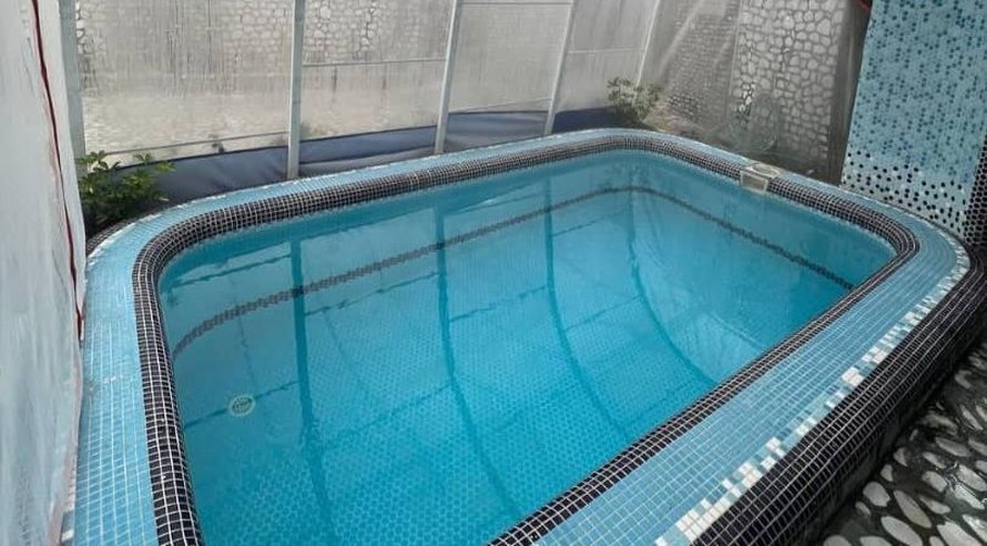 اجاره ویلا دوخوابه استخردار آبگرم بنفشه 10 باغ بهادران