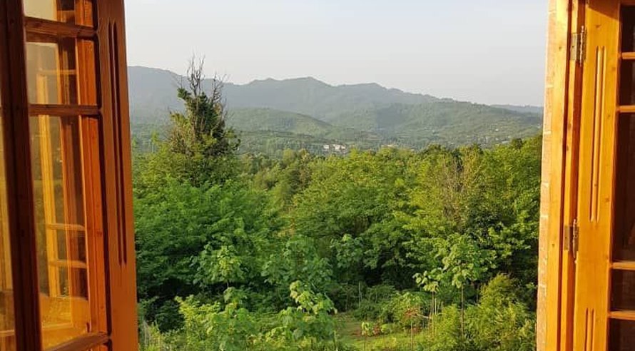 یک خوابه جنگلی باغ شقایق