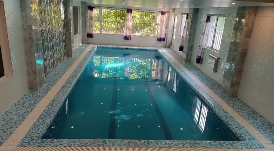 ویلا سه خوابه استخردار آبگرم تفتی