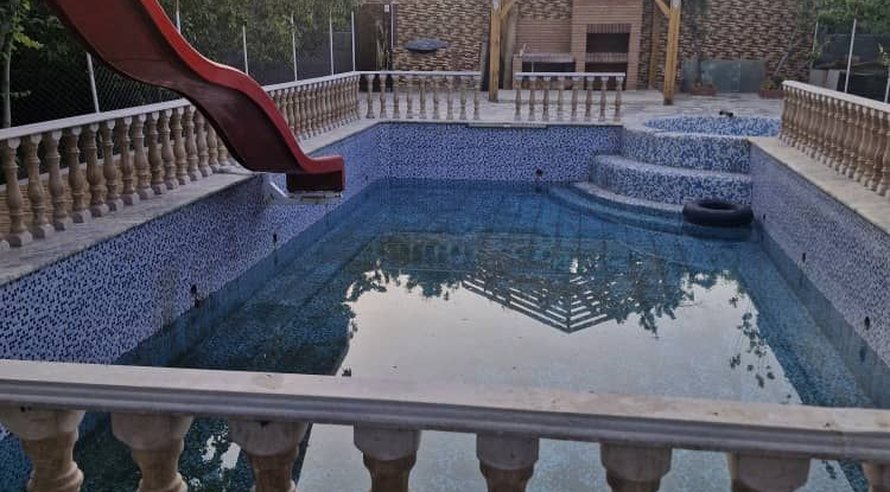 اجاره ویلا دوخوابه دوبلکس استخردار ماه ویلا فلاورجان