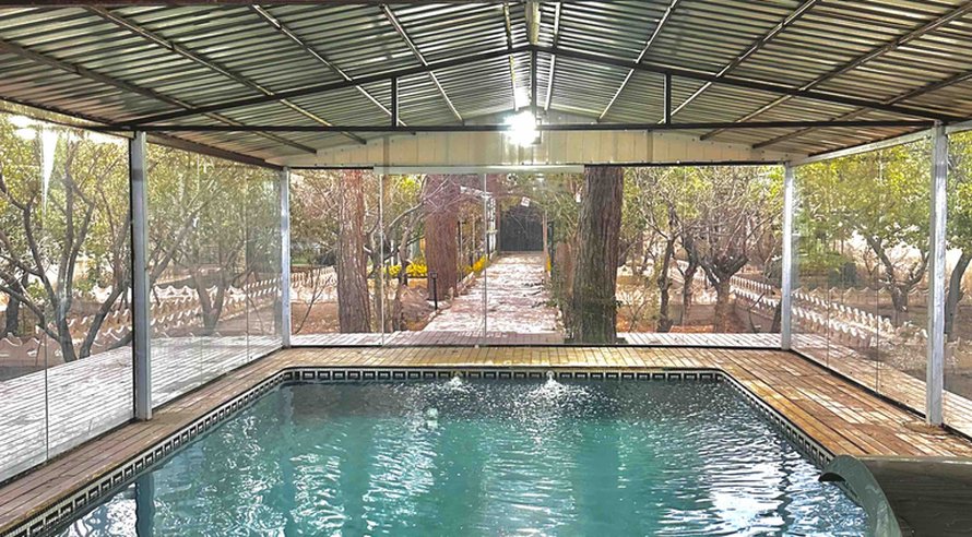 ویلا دوخوابه دوبلکس استخردار چهارفصل مهران