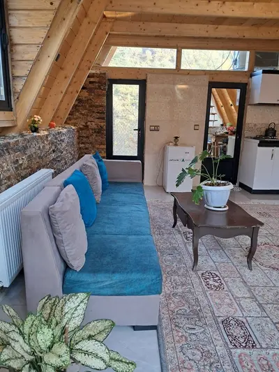 کلبه یک خوابه سوئیسی جنگلی شریف