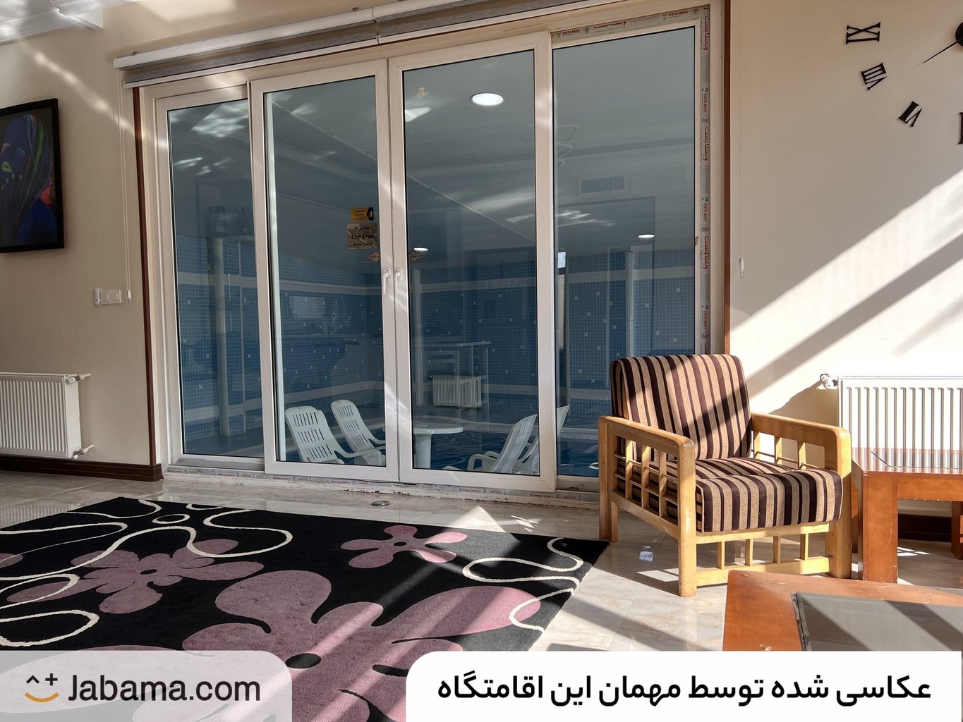 ویلا دوخوابه استخردار آبگرم پژوهش