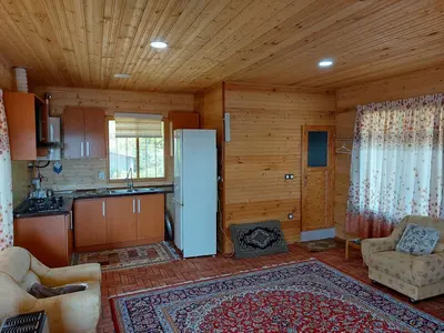 کلبه فلت چوبی بلوط