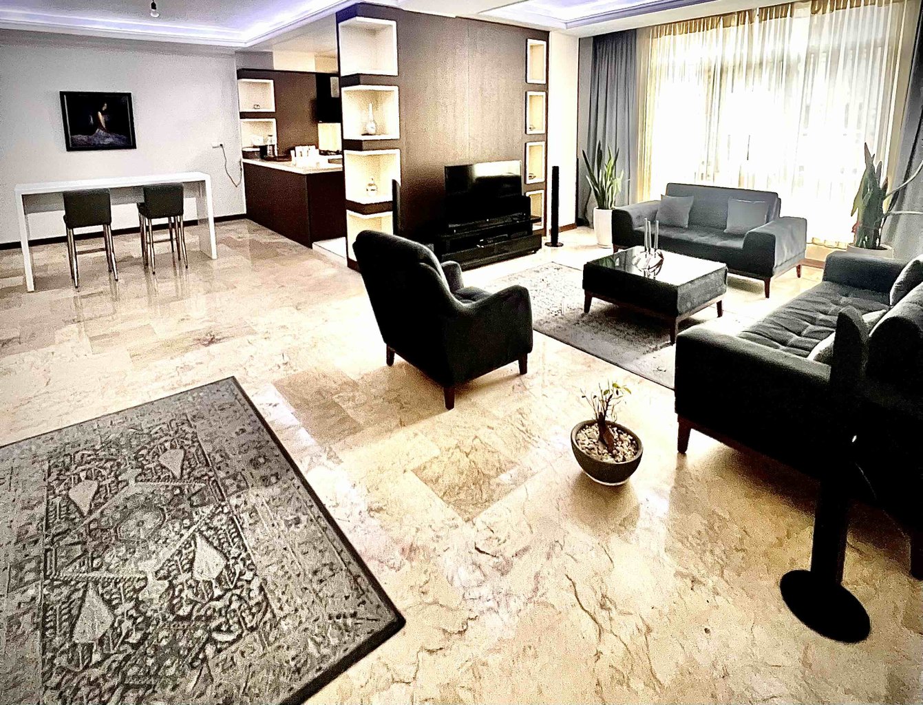 آپارتمان دوخوابه سرو سعادت آباد