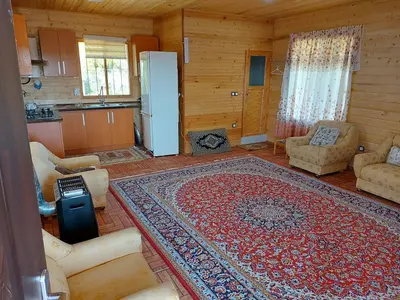 کلبه فلت چوبی بلوط