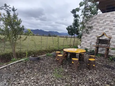 کلبه سه خوابه استخردار آبگرم مهراد 2