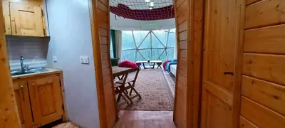 کلبه جوارم - واحد سازه مدرن ژئودزیک