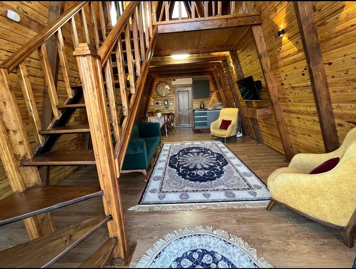 کلبه دوخوابه سوئیسی جکوزی دار شلما دیافه