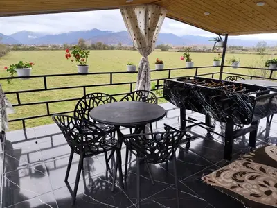 کلبه سه خوابه استخردار آبگرم مهراد 2