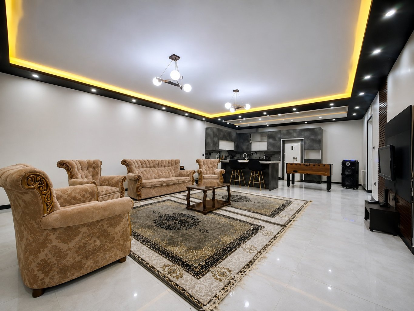 ویلا دوخوابه استخردارآبگرم بوستان
