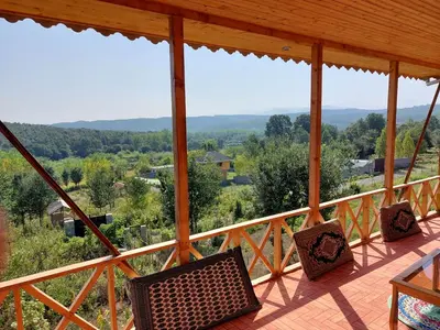 کلبه فلت چوبی بلوط