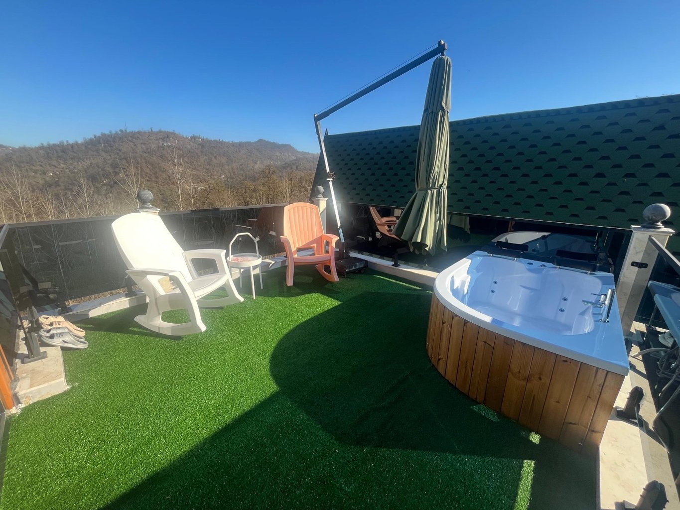 کلبه دوخوابه سوئیسی جکوزی دار شلما دیافه