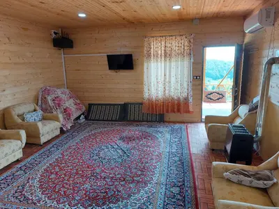 کلبه فلت چوبی بلوط