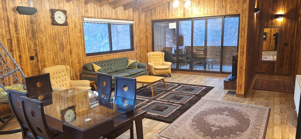 کلبه دوخوابه رادمهر چوبی