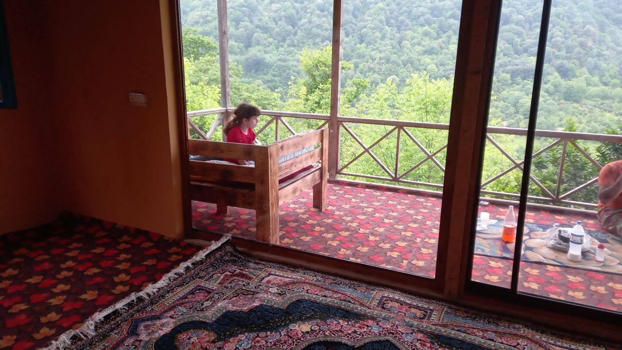 کلبه یک خوابه جنگلی آغوزحال 4