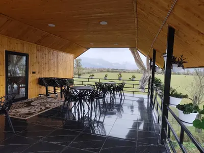 کلبه چهارخوابه استخردار آبگرم مهراد 3