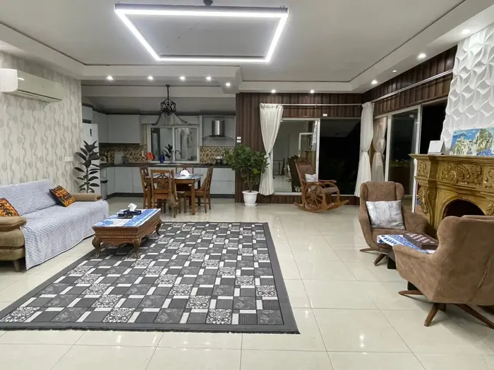 ویلا چهارخوابه ساحلی استخردار آبگرم ماهور