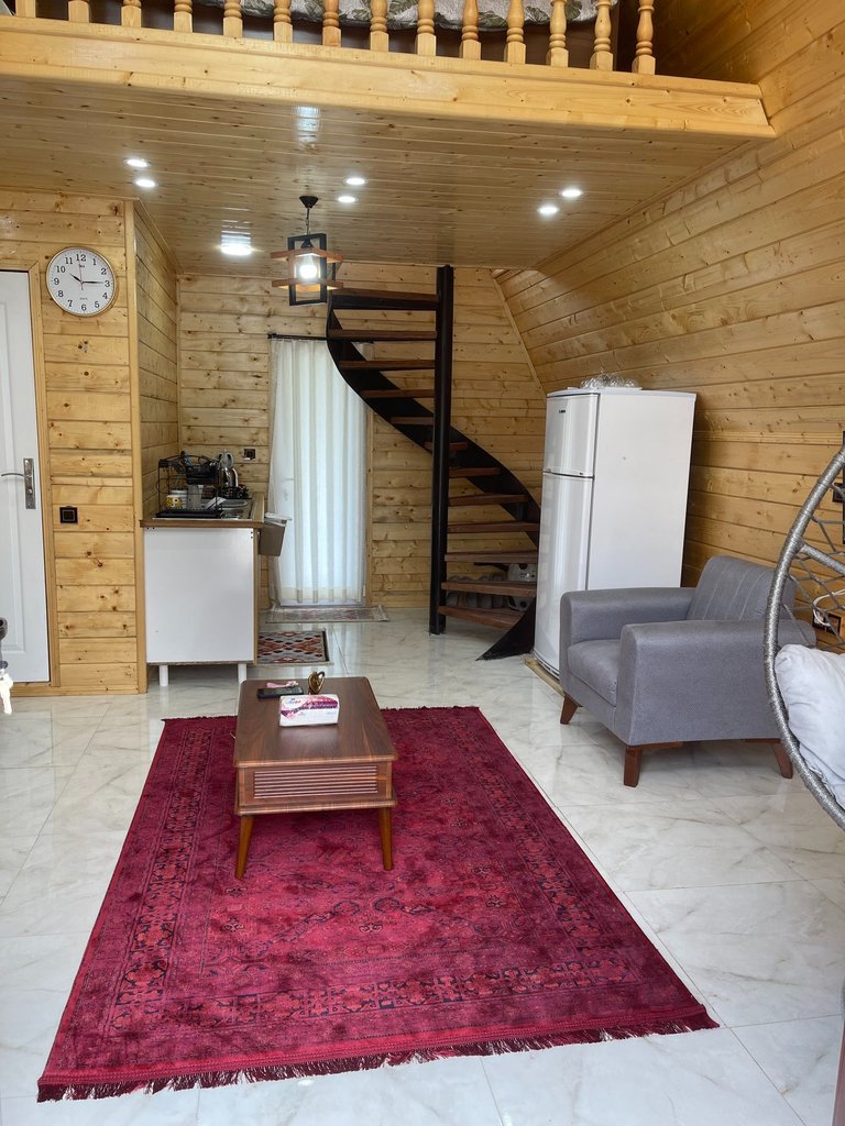کلبه تک خواب با جکوزی