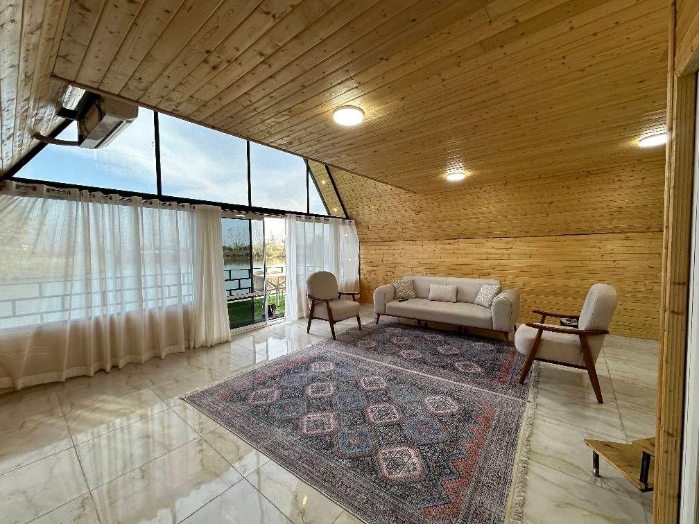کلبه یک خوابه سوئیسی دوبلکس سرو