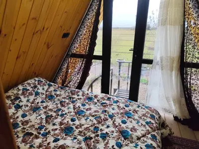 کلبه سه خوابه استخردار آبگرم مهراد 2