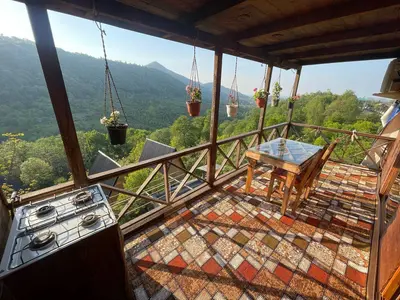 کلبه یک خوابه جنگلی آغوزحال