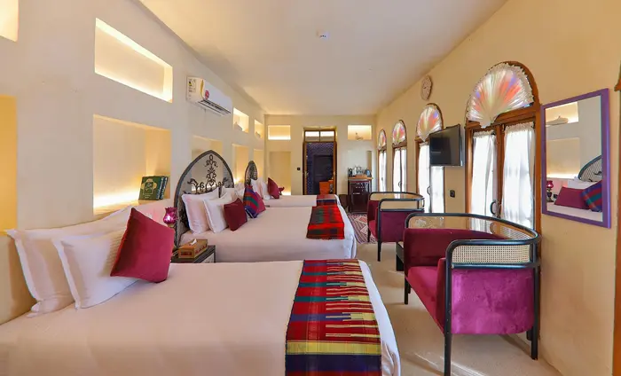 اقامتگاه سنتی صارم الدوله ونوشک - واحد نیلی