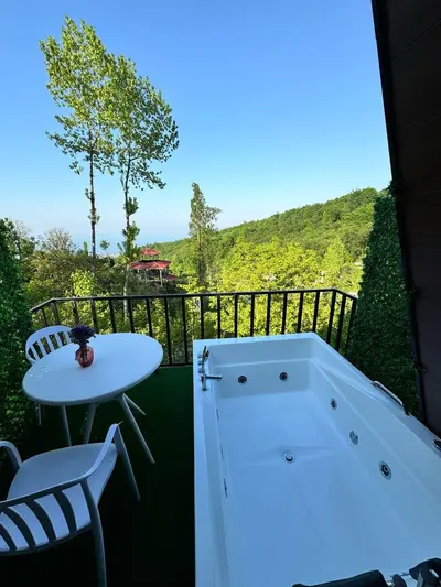 کلبه دوخوابه سوئیسی جکوزی دار اربکله 2