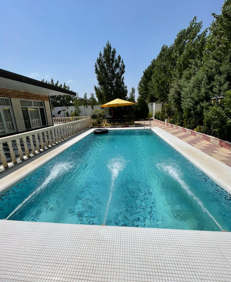 ویلا دوخوابه استخردار آبگرم بهار امید