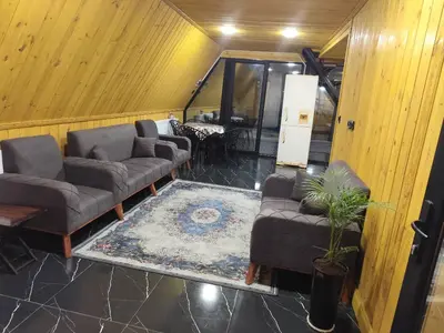 کلبه سه خوابه استخردار آبگرم مهراد 2