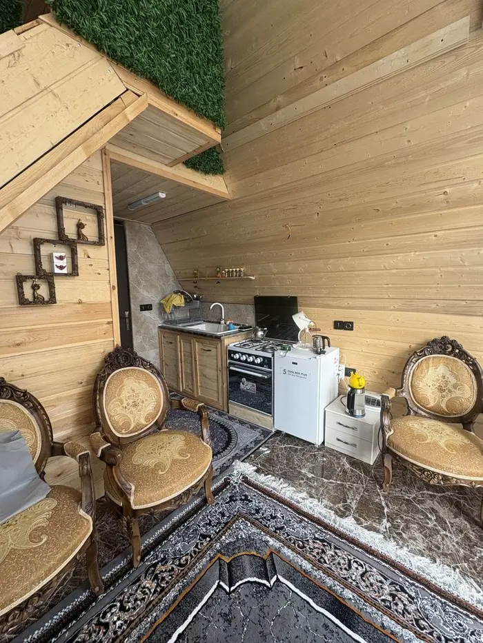 کلبه دوخوابه جنگلی اشمان کماچال