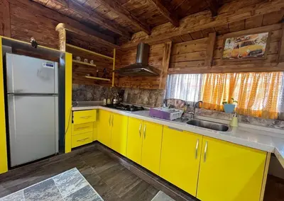 کلبه یک خوابه لنج شاهین  طبقه  پایین