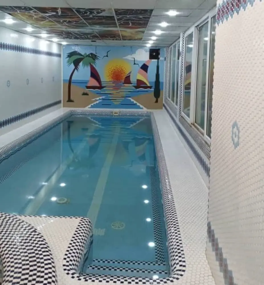 ویلا سه خوابه دوبلکس استخردار آبگرم باغ دهکده سبز