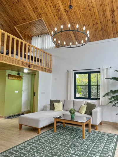 کلبه یک خوابه استخردار آبگرم نهال