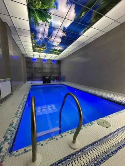 ویلا دوخوابه ساحلی استخردار آبگرم نیا 1