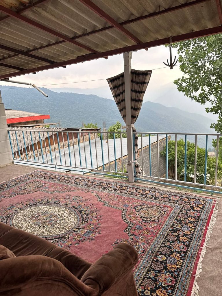 ویلا دوخوابه نیکان خاک پیرزن - تراس