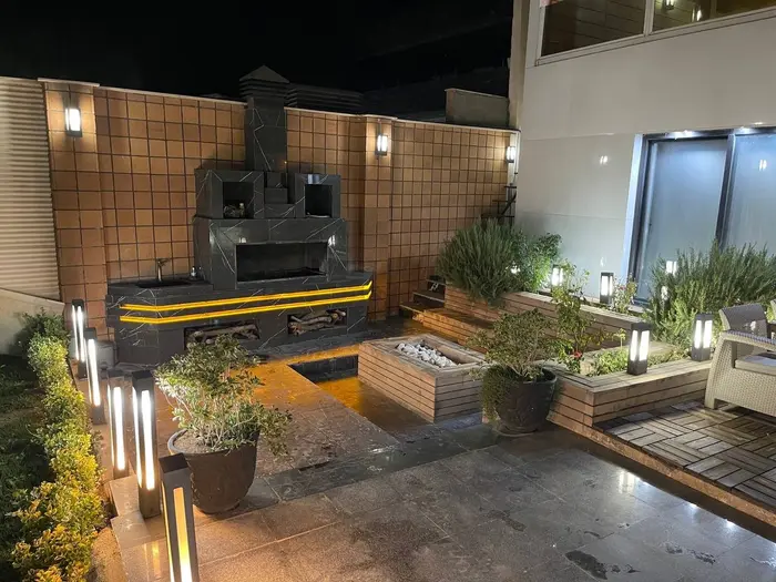 ویلا سه خوابه استخردار آبگرم شیشه ای وْی