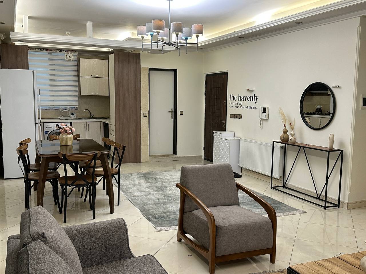 آپارتمان دوخوابه شاهان ۵ مرزداران