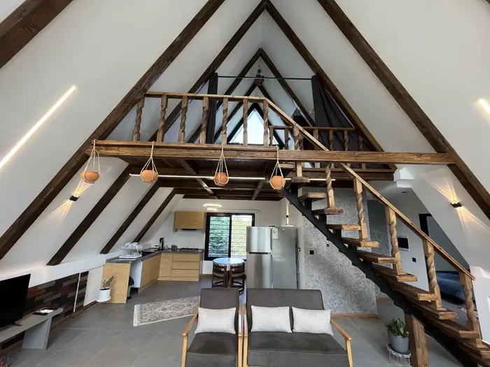 کلبه دوخوابه سوئیسی جکوزی دار کیوی