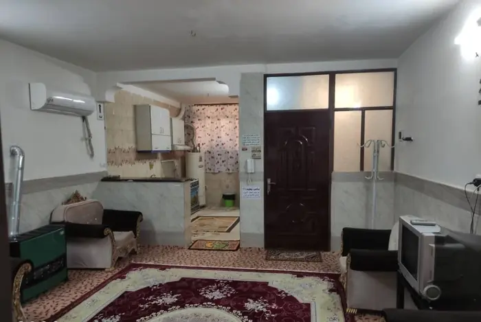 سوئیت یک خوابه جمکران واحد ۱ - پذیرایی 